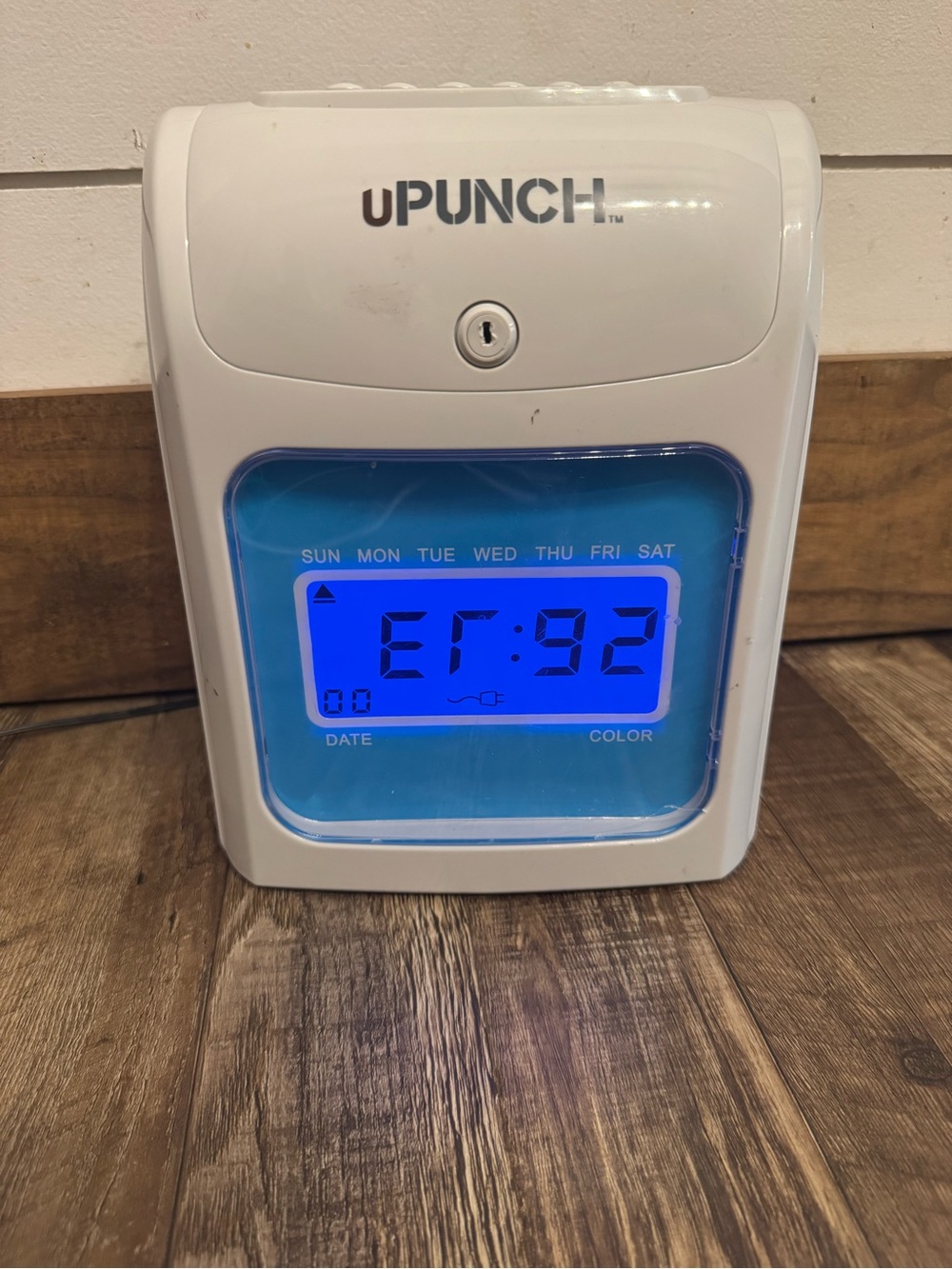 UPUNCH FN1000 TIME CARD MANAGEMENT AUTO ALIGN EMPLOYEE SMART TIME CLOCK SYSTEM